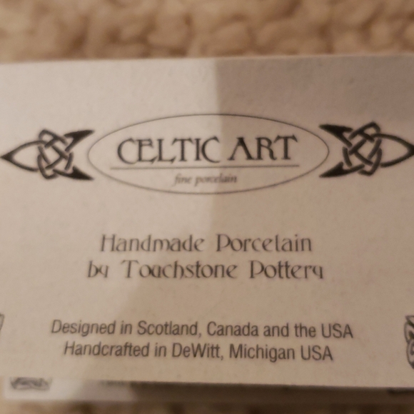 16" Handmade Porcelain Necklace Never Worn - Picture 5 of 6